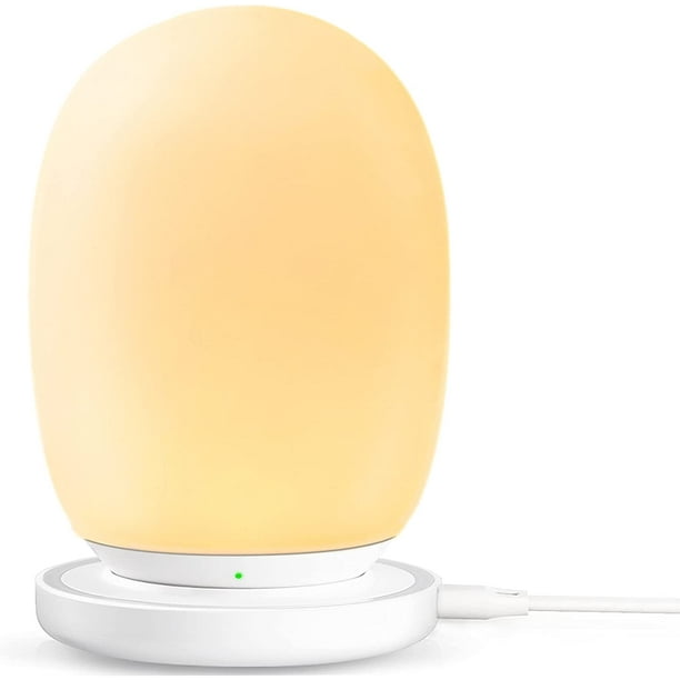 JAPOSY Night Lights for Kids with Charging Pad,Dimmable Kid Egg Night