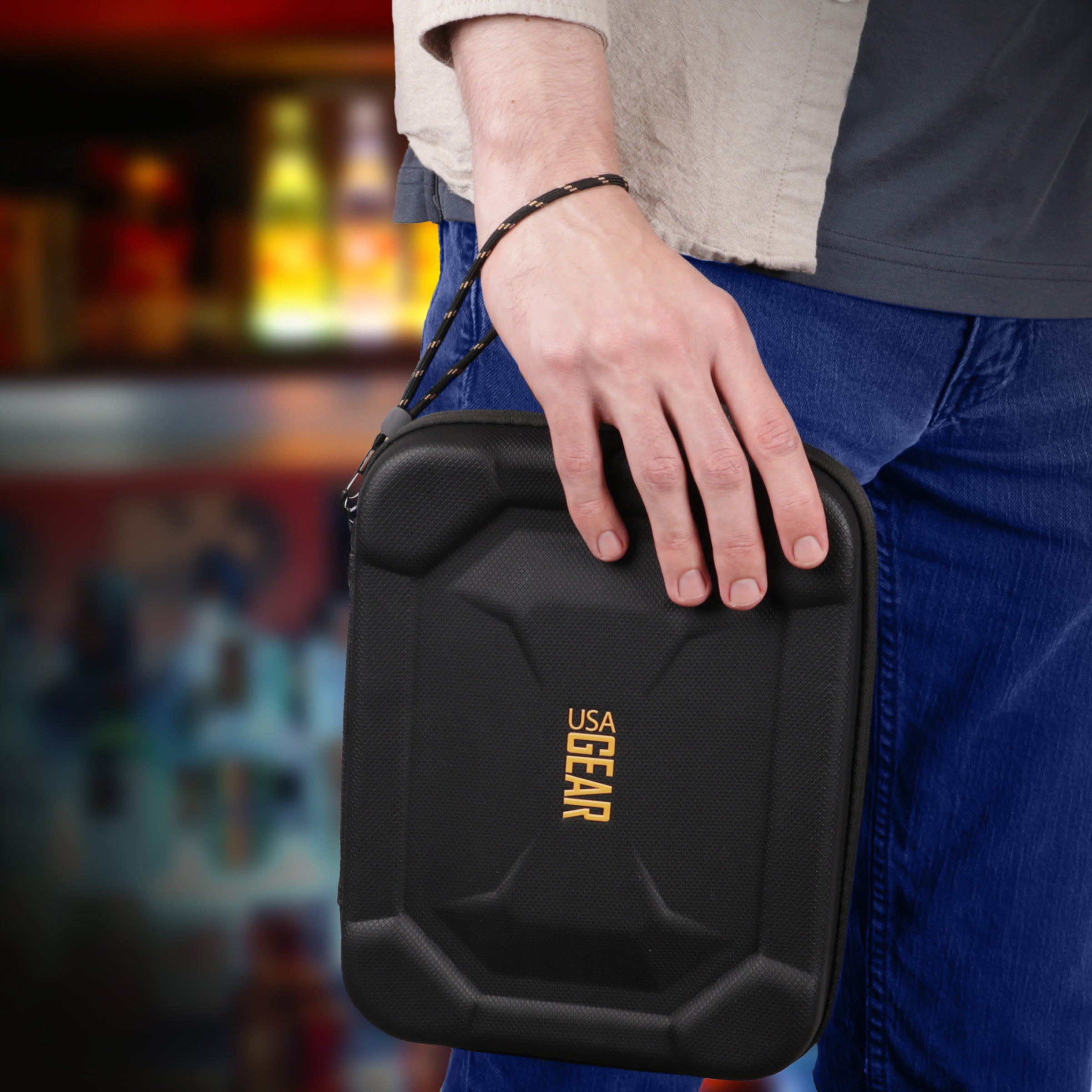 Buy USA GEAR XL Hard Shell Dart Case Darts Carrying Case for Darts
