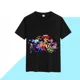 thumbnail image 3 of Juego de cosplay de verano Anime algodón niños adolescentes camiseta Leon Spike disfraz manga corta niño niños ropa regalos camiseta divertida, 3 of 5