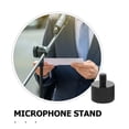 thumbnail image 3 of VERDANVERSE 10Ud Soporte Adaptador De Micrófono Universal Con Tornillo De Metal Para Trípode Negro, 3 of 6