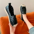 thumbnail image 5 of ZTTD Fashion Espadrilles Shoes Breathable Casual Shoes Newest Women Flat Shoes Black, 5 of 5