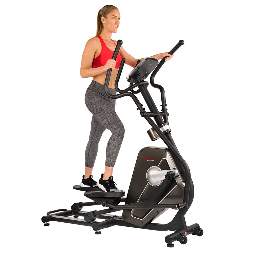 sunny health and fitness magnetic elliptical bike