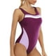 thumbnail image 3 of Traje de baño de una pieza, traje de baño deportivo de una pieza para mujer, traje de baño deportivo compacto y ligero, 3 of 5