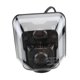 thumbnail image 5 of Faro de motocicleta,Conjunto de faro de motocicleta profesional 12V DC,Faro de motocicleta,luz de espejo redonda doble,Montaje de faro delantero del motor Fácil instalación,Piezas de, 5 of 8
