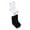White and Black, variant on Reebok Men's Pro Series Cushion Crew Socks, 6-Pack