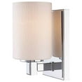 thumbnail image 2 of Woodbridge Lighting Salina 1 Light Steel Bath/Wall Sconce in Chrome, 2 of 4
