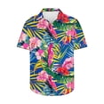 thumbnail image 4 of Mens Short Sleeve Button up Work Shirt Tshirts Shirts for Men Graphic on Back Summer Tshirts Shirts for Men Oversized Tshirt for Men recent orders, 4 of 5