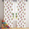 thumbnail image 5 of Pioneer Flower Floral Print Pattern Teens Curtains,Teens Insulated Curtains Set Of 2,Bedroom Essentials,Toddler Room Decor 42"x84", 5 of 5