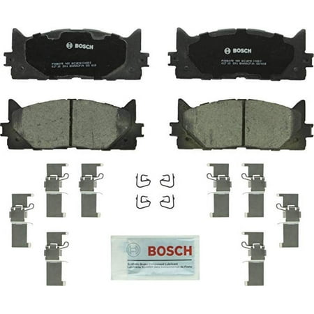 Bosch BC1293 QuietCast Premium Ceramic Disc Brake Pad Set For: Lexus ES300h, ES350; Toyota Avalon, Camry, Front