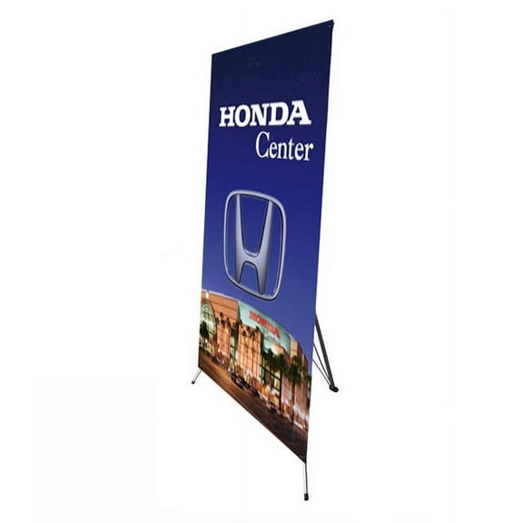 Signworld X Banner Stand 32" X 72" (Medium) - Great for Trade Shows! (Advertising, Marketing, Promotion, Graphic, Sign, Display)