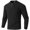 Black, variant on Men's Long Sleeve T-Shirt Basic Style Polyester Fiber Solid Color Straight Cut Autumn Fashion Urban Casual Tops