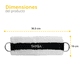 thumbnail image 4 of Grillete Para Tobillo Tayga  Cierre Argolla, 4 of 5