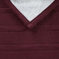 thumbnail image 5 of Serta Fleece to Sherpa Heated Throw, 50x60 inch, Burgundy, 5 of 10