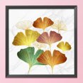 thumbnail image 1 of Cuadros Decorativos Kit de tela de bordado con patrón creativo hoja de Ginkgo Ehuebsd punto de cruz 11CT estampado hilo de Color herramientas, 1 of 9