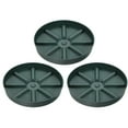 thumbnail image 1 of Unique Bargains Plant Pot Saucers 7.5 Inch, 3 Pack Plastic Round Plant Pot Flower Drip Tray, White, 1 of 6