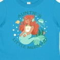 thumbnail image 4 of Inktastic Auntie's Little Mermaid Boys or Girls Toddler T-Shirt, 4 of 5