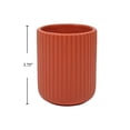 thumbnail image 2 of Truu Design Red Ceramic Planter Vase, 2 of 3