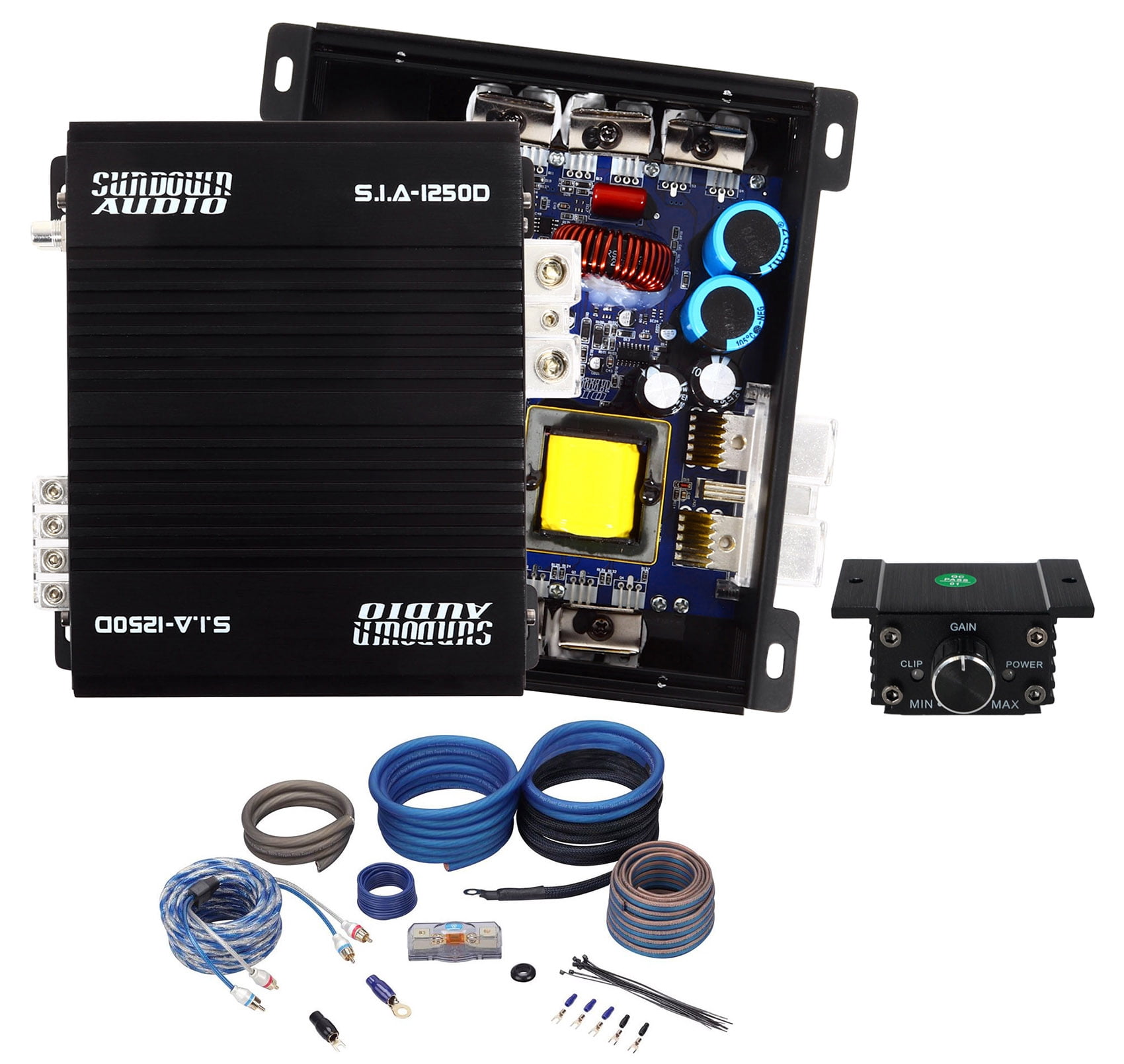 Boss Audio 1500 Watt Mono A/B MOSFET Power Car Amp + Remote