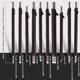 thumbnail image 4 of 10Pcs Stone Carving Tool Chisels, Tungsten Steel Carving Tools Wood Stone Carved Section Carbide Professional Artistic Tool, 4 of 5