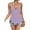Purple, variant on Lmueinov Halter Tank Tops for Women Sleeveless Ruffle Hem Cami,Backless Tank for Summer Going Out Vacation Wear