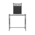 thumbnail image 4 of Linon Mission Hills Metal and Glass Vanity Set in Gray, 4 of 14