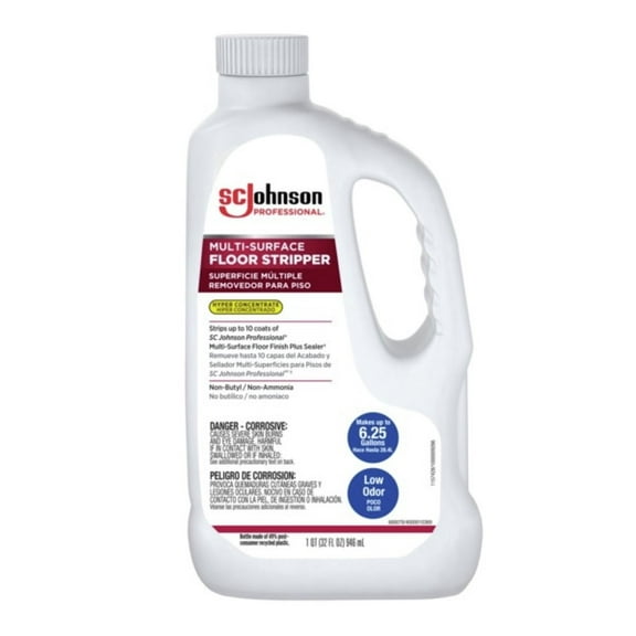 32 oz. Bottle Hyper Concentrate Floor Stripper - Fresh Scent (6/Carton)