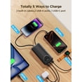 thumbnail image 3 of Cargador portátil Power Bank Aioneus de 10000 mAh con USB-C de 22,5 W, 3 of 7
