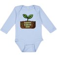 thumbnail image 3 of Inktastic Happy Earth Day 2025 Boys or Girls Long Sleeve Baby Bodysuit, 3 of 5