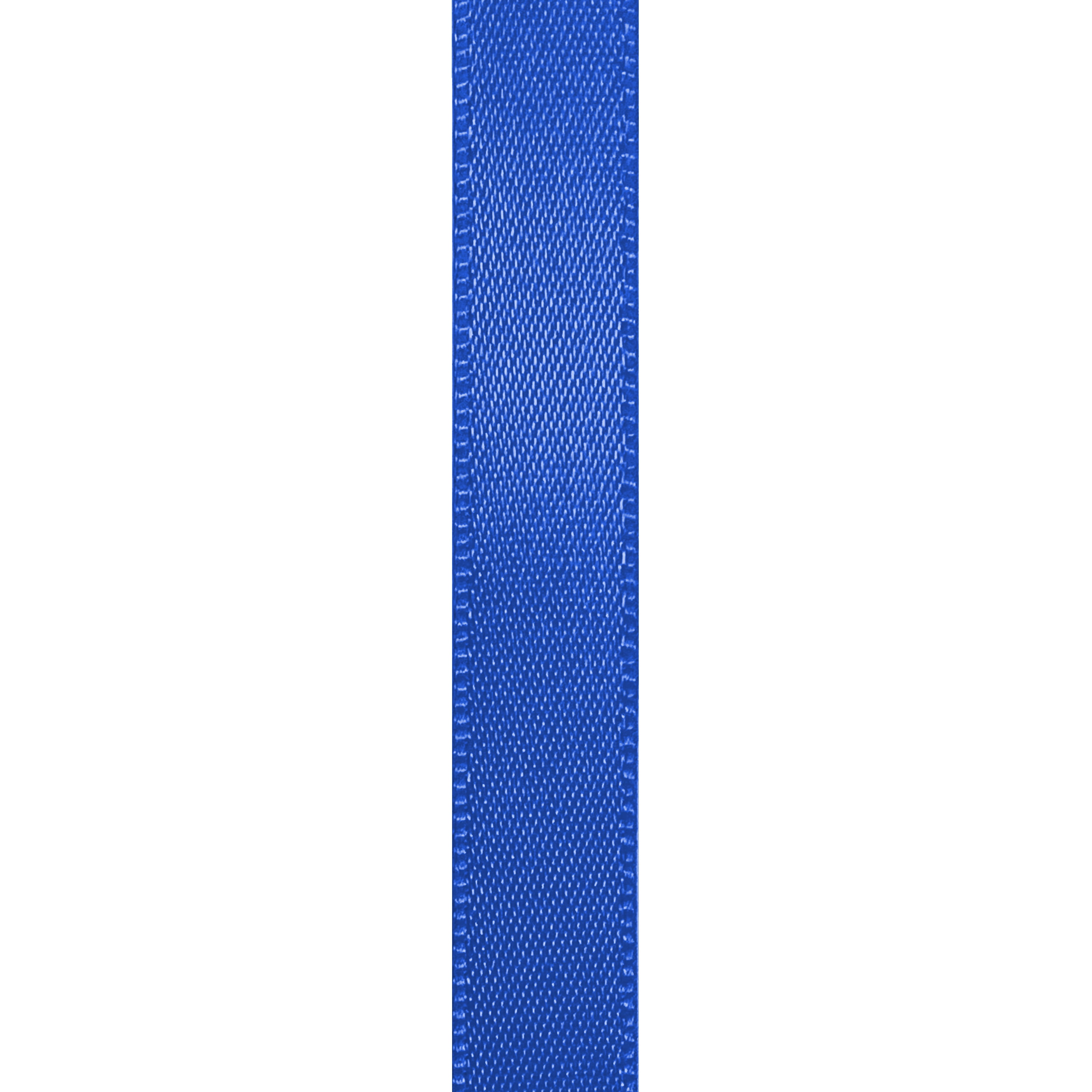 Royal Blue Single Faced Satin Ribbon, 3/8" x 100 Yards by Gwen Studios