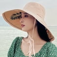 thumbnail image 6 of SikaFu Version Of Summer Shading Hat Outdoor Large Eaves, Harsh, Seaside Vacation Show Face Face Fisherman Hat Sun Hat, 6 of 6