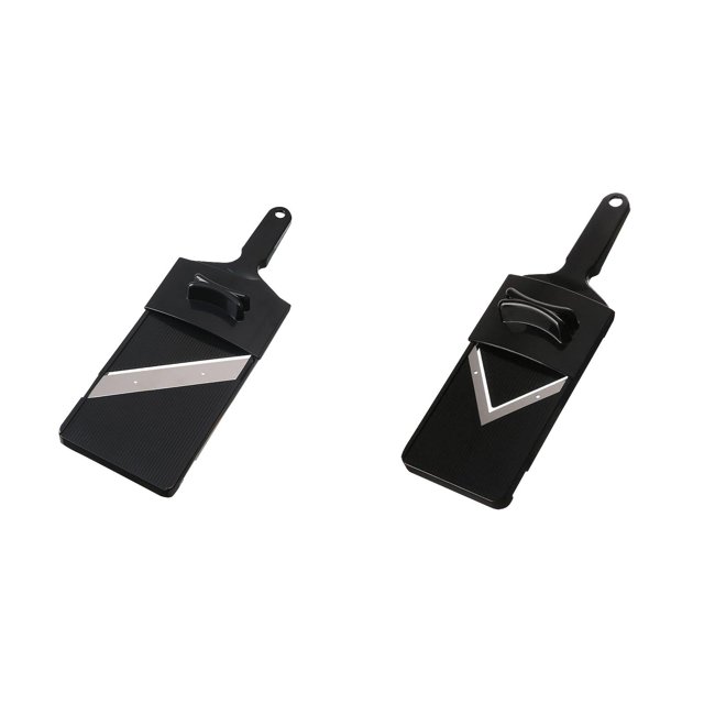 (Lot de 2) Rinsvye Trancheuse de Chou Grand Tranchante Plateau d'Assaisonnement pour Côtes Tranchante Tranche Entière Moitié Choses Utiles avec Support Râpe à Chou Petits Gadgets de Cuisine Trancheuse de Légumes Copeaux Japonais Poignée de Tranchage