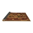 thumbnail image 2 of Ahgly Company Indoor Round Oriental Brown Traditional Area Rugs, 5' Round, 2 of 4