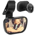 thumbnail image 1 of Muyoka Espejo de coche para bebé Espejo retrovisor para bebé con ventosa y clip Espejos retrovisores interiores ajustables de visión amplia para asiento trasero Espejo de seguridad para asiento de coc Muyoka Hogar, 1 of 7