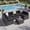 Black, variant on BaPiPro 11 Pack Sky Blue Outdoor Patio Sofa Cushion Replacement Covers, Fade‑Proof, Waterproof & Zippered, Wear‑Resistant, Stain‑Resistant Easy‑to‑Clean Slipcovers for Rattan Sectional Furniture