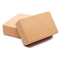 thumbnail image 3 of Cork Yoga Blocks Set of 2 - Non-Slip, Easy Grip, Supportive Surface, 3 of 4
