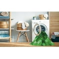 thumbnail image 2 of Ahgly Company Machine Washable Indoor Square Transitional Green Area Rugs, 6' Square, 2 of 7