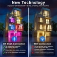 thumbnail image 3 of Luz empotrada ChangM 6" 16W RGBCW inteligente con Alexa y app, 12 piezas, 3 of 9