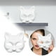 thumbnail image 2 of DIY Gato Halloween para Niños Adultos Blanco Gato Animal Pintado a Mano Cara Animal Fiesta Cosplay Disfraz 15, 2 of 6