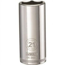 Stanley Tools 227866 21mm Deep Socket - 0.37 in. Drive