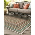thumbnail image 3 of Rugs.com Baja Outdoor Collection Rug – 6' x 9' Multi Medium Rug Perfect For Bedrooms, Dining Rooms, Living Rooms, 3 of 3