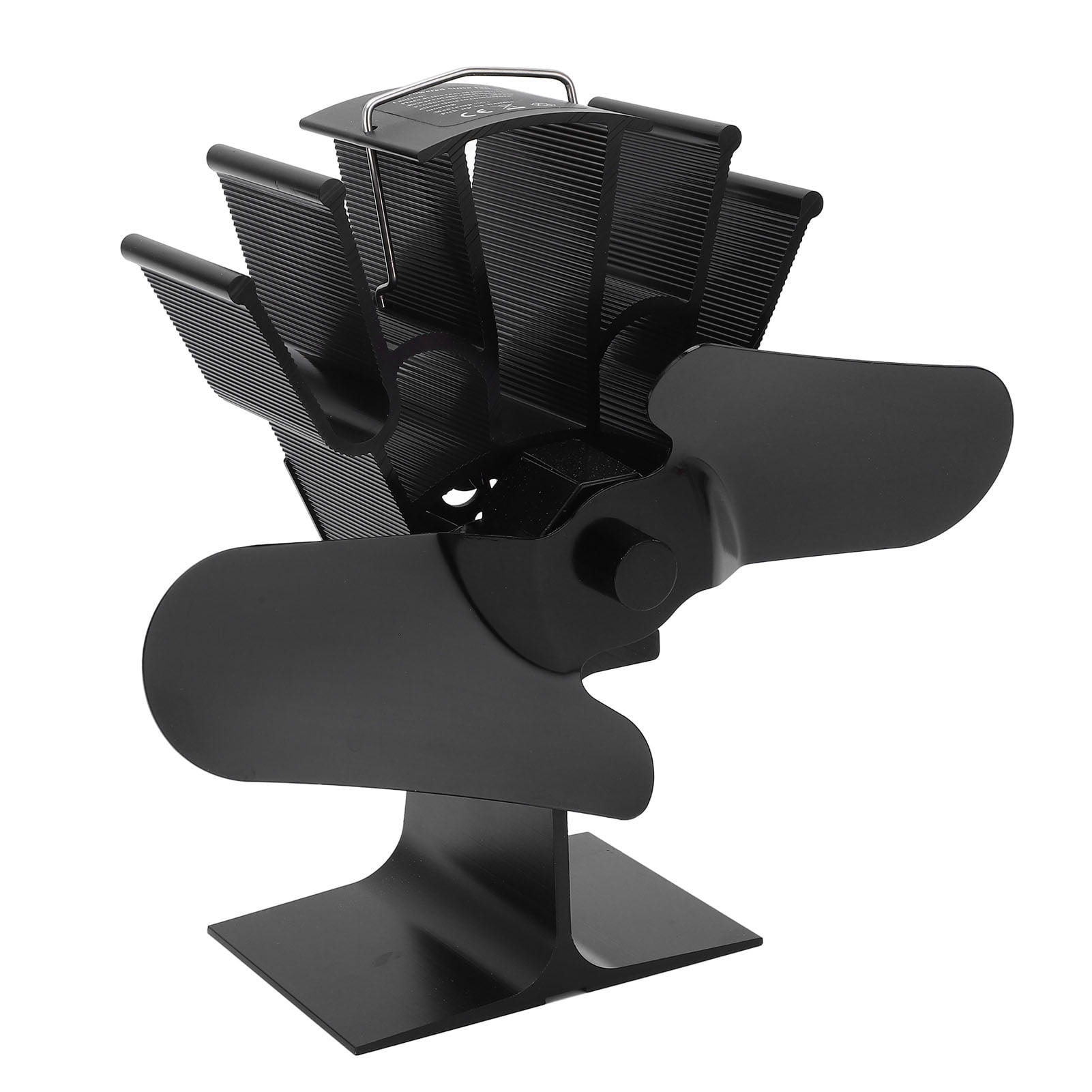 Wood Fireplace Fan, 25dB Low Noise Thermoelectric Stove Fan 1200RPM