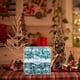 thumbnail image 4 of Adornos navideños transparentes con purpurina irrompibles: bolas decorativas pintadas a mano con acabado perlado y ganchos para decorar el árbol, la repisa de la chimenea o cualquier escena festiva, 4 of 5