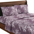 thumbnail image 4 of Collections Etc 4-Piece Spring Foliage Bed Sheet and Pillowcase Set, 4 of 5