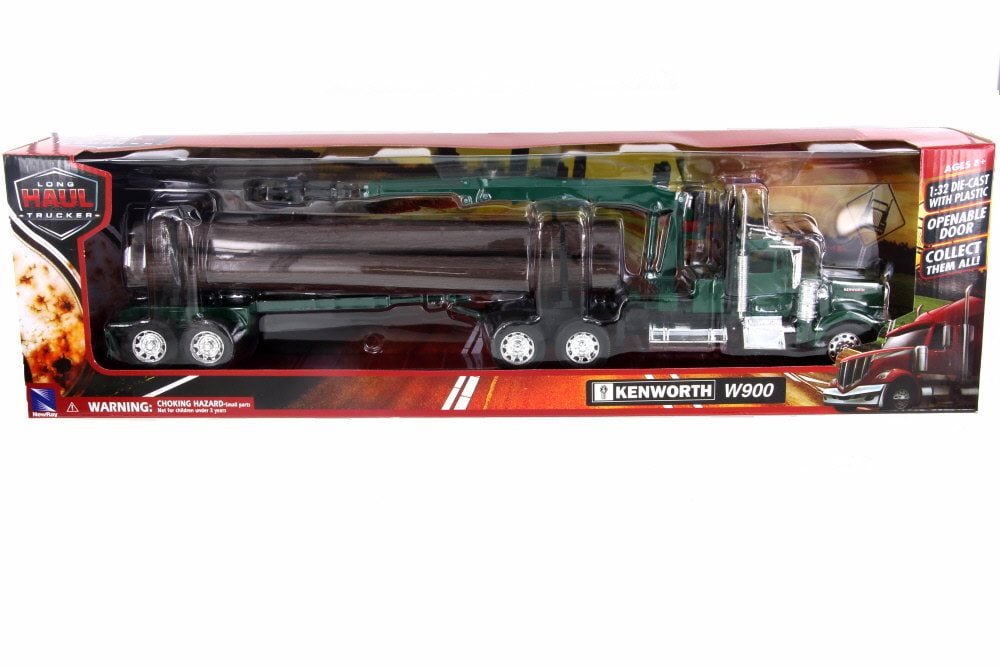 Details about   NewRay KENWORTHN W900 LONG HAULER COLLECTION black Color 1/32 DIECAST NEW 