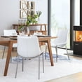 thumbnail image 4 of Magnus Dining Chair (Set of 2) White & Silver, 4 of 8