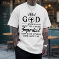 thumbnail image 5 of Ankishi Christian Tshirts Men Cross Casual Short Sleeve Crewneck Graphic Tees Summer Clothes for Streetwear, 5 of 10