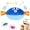 Fish, variant on Active Moving Pet Plush Toy,New Interactive Dog Toy Pet Bouncing Balls Plush Sound Electronic Toys,USB Rechargeable Interactive Plush Sound Electronic Shake Bounce Toy for Dogs