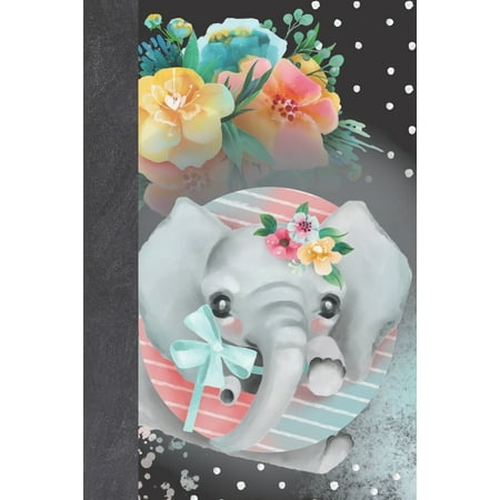 O: Personalized Monogrammed Floral Gray Elephant Animal Letter O Blank Lined Writing Journal For Girls With Flowers (Writing The Best Cover Letter)