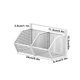 thumbnail image 3 of Kitchen Storage Basket Organizer | Wall Mounted Kitchen Shelf Hanging Rack | ABS White Multi-Function Spice Holder | No Punch Installation | 36x15x8cm | Space Saving Compartments | 1 Piece, 3 of 6