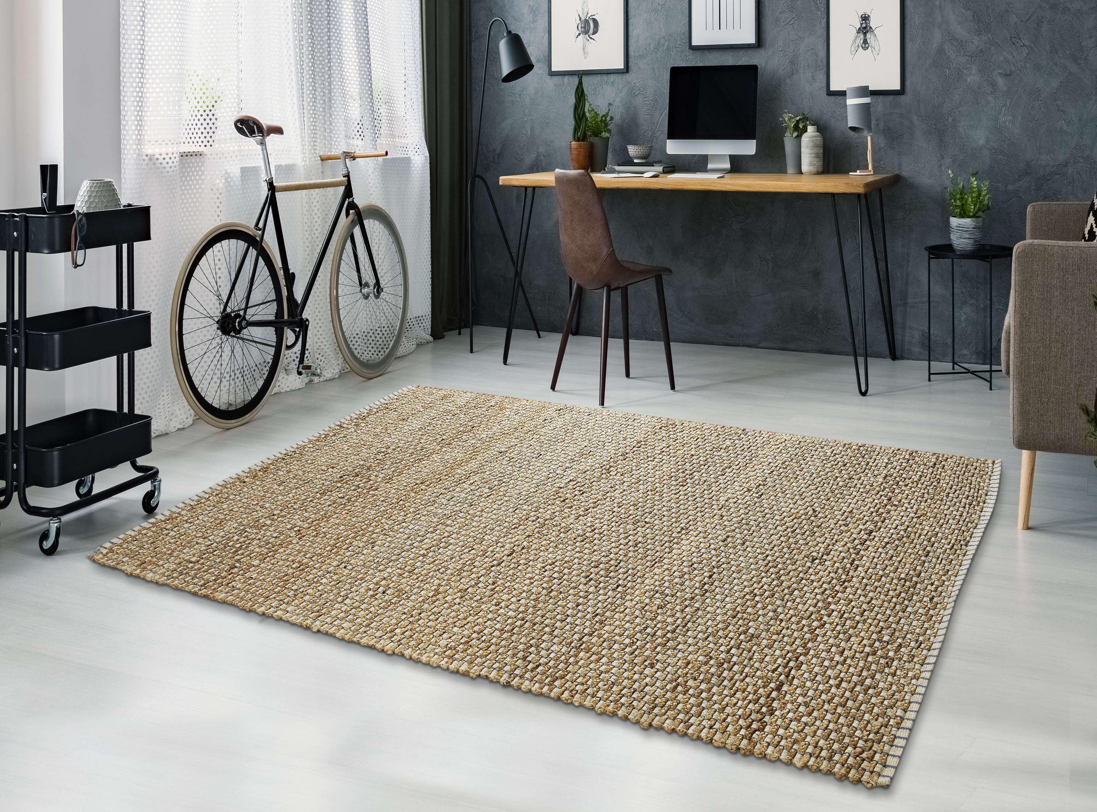 Lr Home Interwoven Hand-Made Area Rug, 12' x 9'